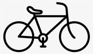 Retro Bicycle Vector - Reeses Cup Black And White #4218759