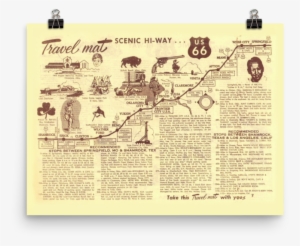 Route 66 Springfield, Mo To Shamrock, Tx Map - Route 66 Map #4218792