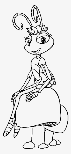 Bugs Bichos Hormiga Reina - Bug's Life Para Colorer #4218834