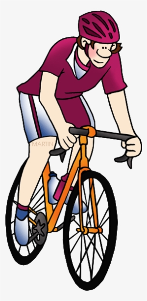 Vintage Clip Art - Phillip Martin Clipart Bike #4218945