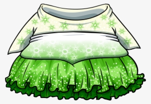 Floating On Ice Dress #4219153