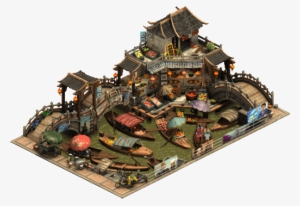 Floating Market - Forge Of Empires Aqueduct #4219294