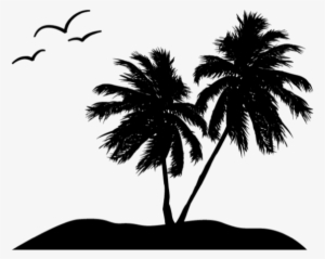 Coconut - Silhouette Puerto Rico Png #4219340