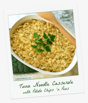 Tuna Noodle Casserole With Potato Chips 'n Peas - Tuna Casserole #4219341