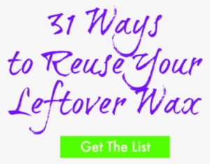 31 Ways To Reuse Your Leftover Wax When Its Tunneling - Candle #4219473