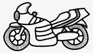 Motorcycle Vector - Coloriage Garçon A Imprimer #4219561