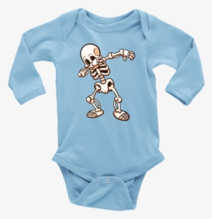 Dabbing Skeleton Baby Short\long Bodysuit #4219908