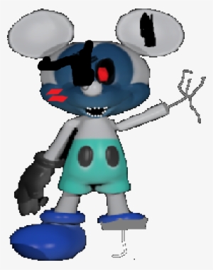 Evil Photo Negative Mickey Full Body - Negative Mickey Full Body #4220100