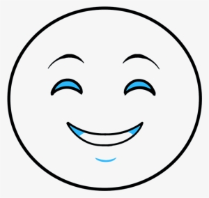 How To Draw Happy Face Emoji - Emoji #4220286