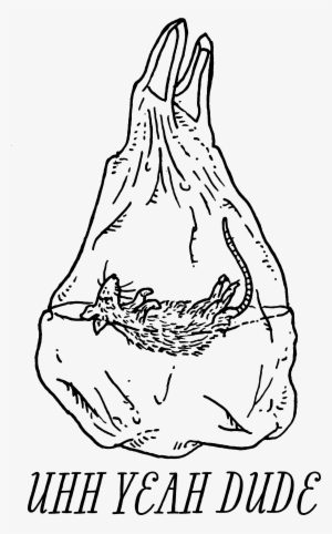 Image Of White Rat Tote - Drawing #4220459