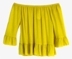 Blusa Campesina Verde Limon - Miniskirt #4221204