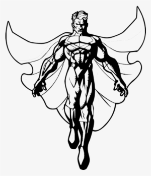 Superheroe Volando Png #4221426