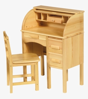 Roll Top Desk Png Hd - Guidecraft Jr. Roll Top Desk - Light Oak #4221839