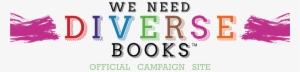 We Need Diverse Book Logo - We Need Diverse Books Logo #4222171