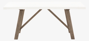 Image For Solid Acacia Table With Withe Concrete Top - Coffee Table #4222197