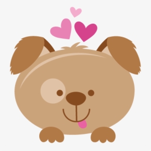 Valentine Puppy Svg Scrapbook Cut File Cute Clipart - Scalable Vector Graphics #4222460