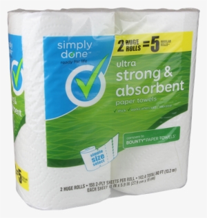 Simply Done Ultra Strong & Absorbent Simple Size Select - Simply Done Paper Towels #4222569