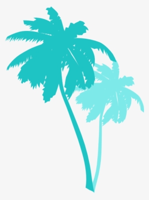 Vector Palm Trees2 Svg Clip Arts 444 X 596 Px #4222619