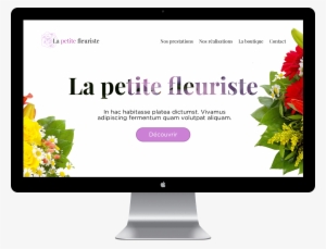 La Petite Fleuriste Mockup Desktop - Blumenstrauß Symphonie Mit Vase Blumen Online Verschicken #4222657