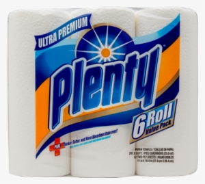 Plenty® Paper Towels - Plenty Paper Towels, Full Sheet, White, 6 Rolls 2925627 #4222709