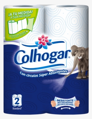 Colhogar Super Absorbent Paper Towels 2 Rolls 42 G - Rollo Cocina Colhogar Kilométrico 6 Rollos #4222918