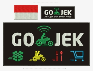 Gojek Bordir Bendera Merah Putih - Go-jek #4223669