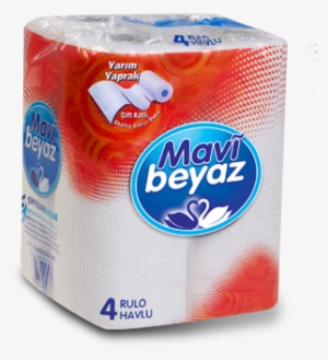 Paper Towels 4 Rolls - Mavi Beyaz #4223779