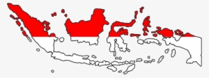 We Have 34 Provinces And About 255 Million People, - Indonesia Map And Flag #4224583