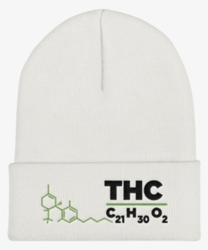 Thc Molecule Beanie - Cbd #4224662