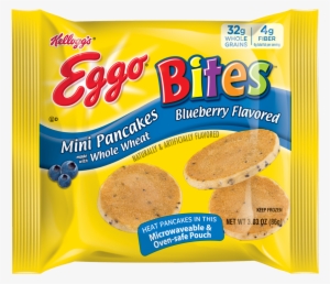 Kellogg's® Eggo® Bites® Mini Pancakes Blueberry - Mini Chocolate Chip Pancakes Eggo #4224723