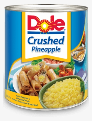 Dole Crushed Pineapple - Dole Canned Fruit In Light Syrup Thin Cut 90 Ct #10 #4225475