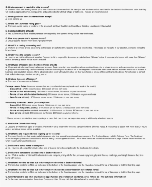 What Equipment Is Needed To Take Lessons A - Rental Agreement #4225502