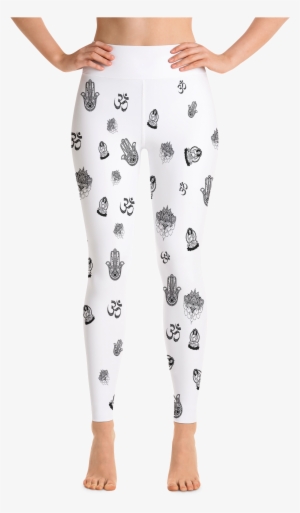 Yoga Symbol Design Yoga Leggings - Yoga Pants #4225508