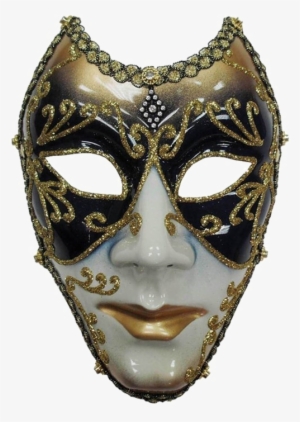 Venetian Mask Png Image - Masquerade Full Face Masks - Free Transparent ...