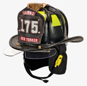 Cairns N5a New Yorker Leather Fire Helmet - Leather Fire Helmets #4225721