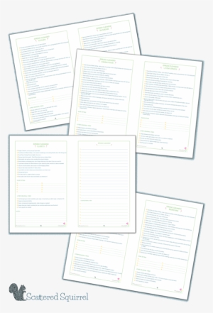 Half-size Master List Spring Cleaning Checklsit - Spring Cleaning #4225906