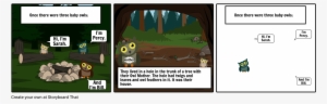 Owl Babies - Cartoon #4226198 Owl Babies - Cartoon #4226198
