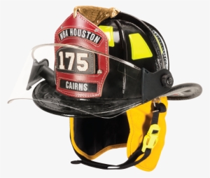 Cairns N6a Houston Leather Fire Helmet - Firefighter's Helmet #4226608