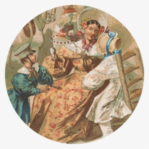 Cute Cutouts And Tags From The Above Fashion Plates, - Decoupage Victorian Cutouts #4227031