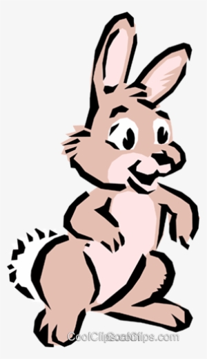 Cartoon Rabbit Royalty Free Vector Clip Art Illustration #4227111
