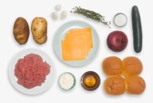 Cheddar Cheeseburgers With Quick Pickles & Thyme-roasted - Cheeseburger #4227368