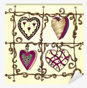 Heart Doodle Coloring Pages #4228111