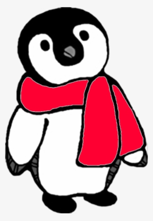 Poof Clipart - Black & White Clipart Penguin #4228135