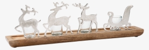 Advent Candle Holder "reindeer Sleigh" - Advent Candle #4228396