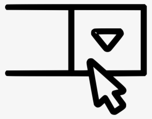 Dropdown Menu Select Option Form Comments - Dropdown Menu Png #4228683