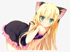 Neko-helmet With Cat Ears - Neko Kawaii Girl Png #4229123