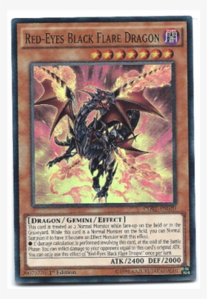 Red Eyes Black Flare Dragon Yugioh Card Core En020 #4229178