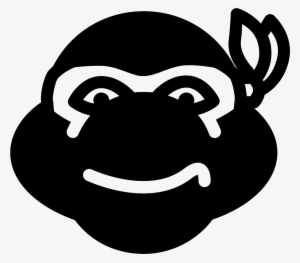 Żółw Ninja Icon Its An Image The Ninja Turtle Face - Tortu Ninja Png #4229449