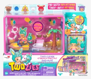 Id57023 Beachparty Playset Fep Bil - Twozies Two Cleaver Beach Party #4230660