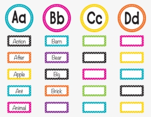 Polka Dots Word Wall Bulletin Board Display Set - Word Wall #4230837